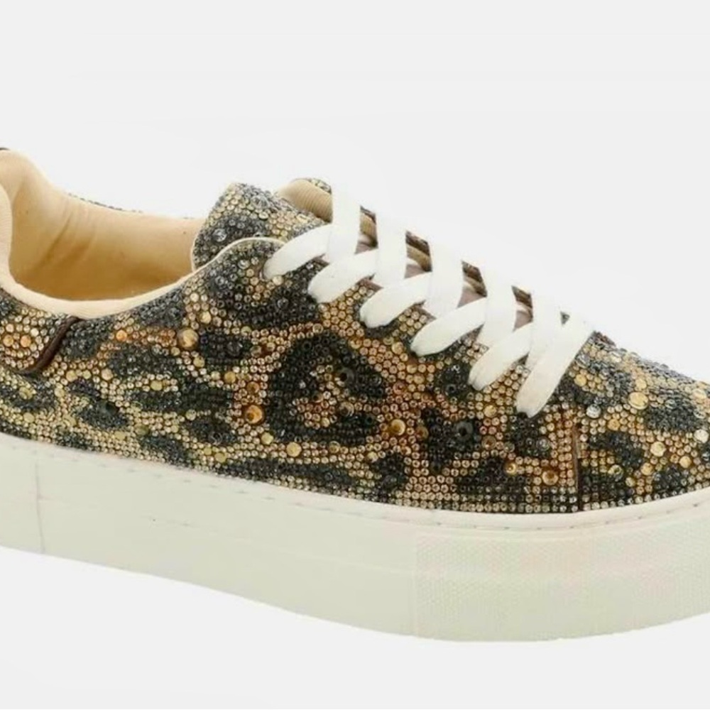 Women's Leopard Print Sneakers